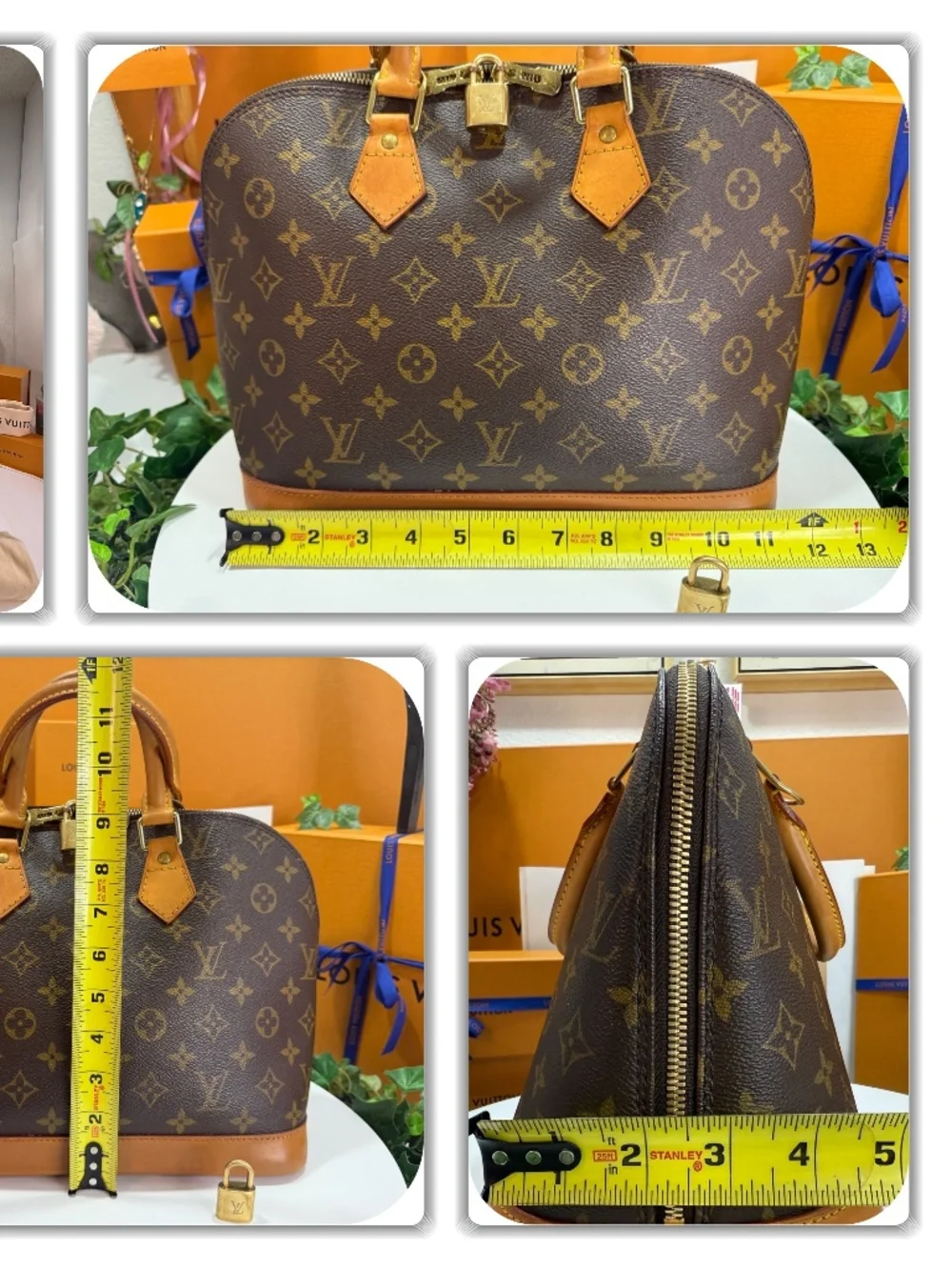 HERMOSA LOUIS VUITTON ALMA BAG! - Picture 11 of 17